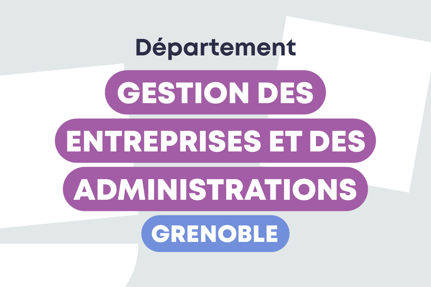 Département GEA Grenoble