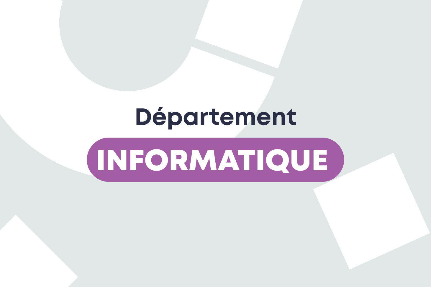 Visuel Département info Web